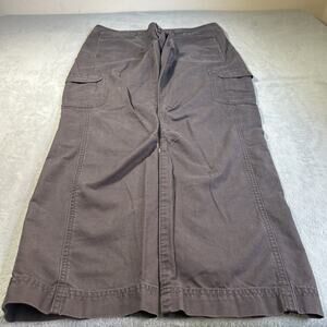 Y2k 2000s Straight Leg Cargo Pants Womens 10 36x30 Hamilton Utility Hike Surplus